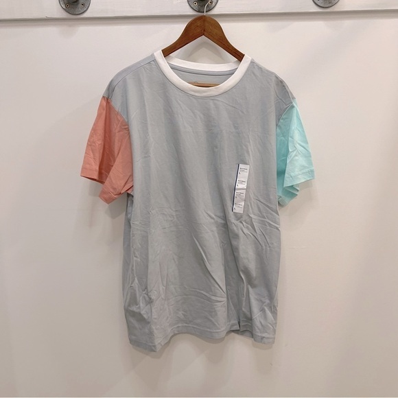 nwt Original Use color block T-shirt - Picture 1 of 6